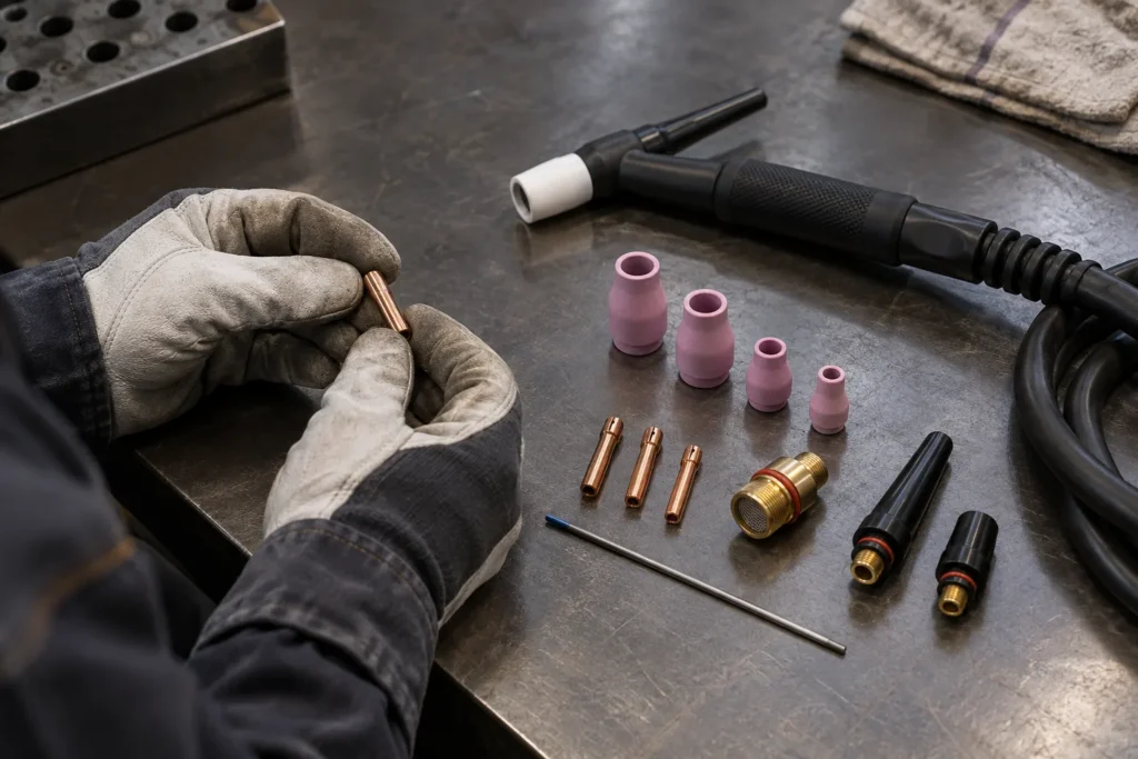 TIG Welding Torch Parts: Identification & Buying Guide