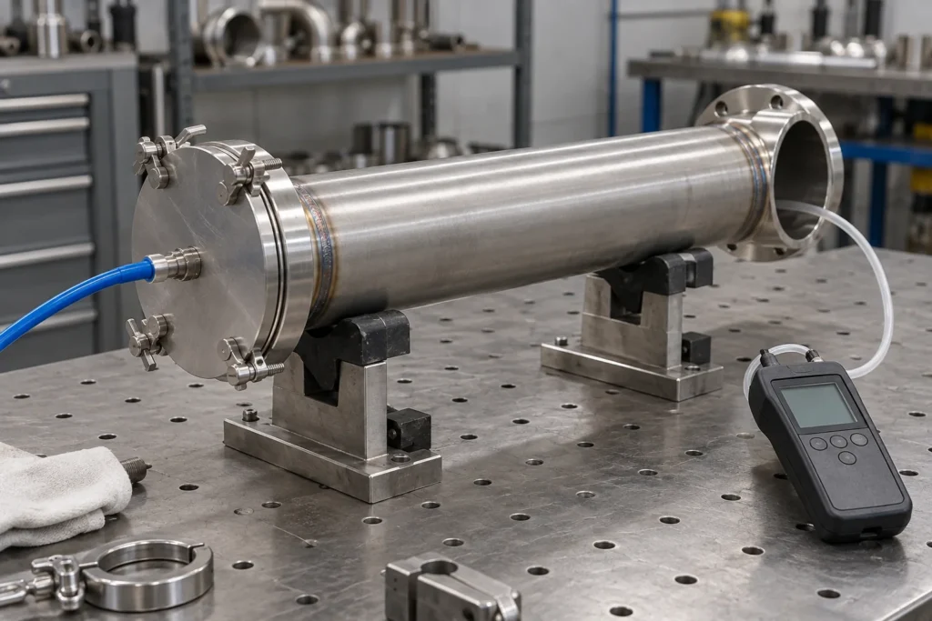 TIG Back Purging: Stainless Steel Pipe Setup and QC Guide